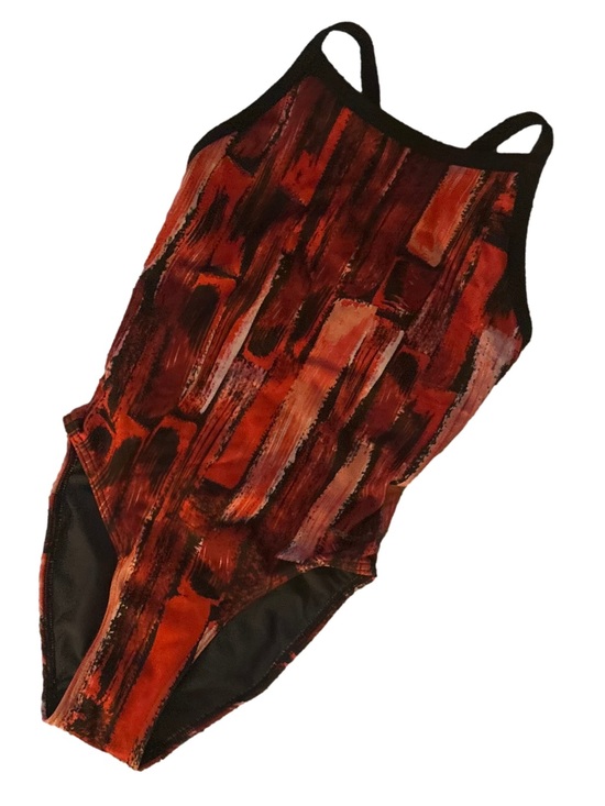 Sporti Other - Girls Sporti Artsy Print One-Piece Swimsuit